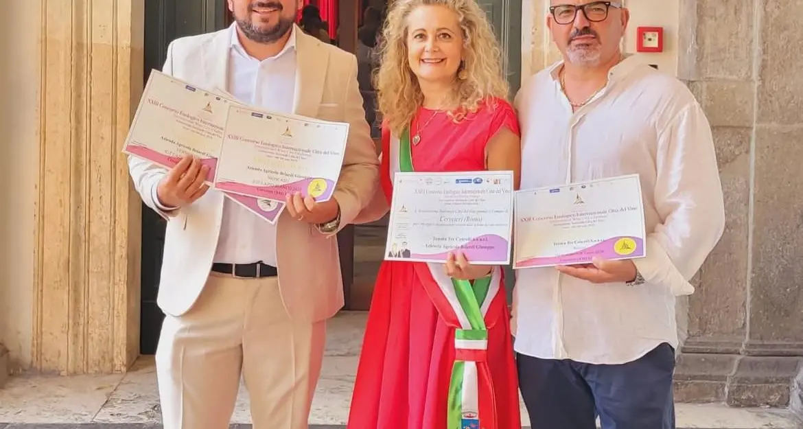 “Città del Vino”, medaglie d’oro per le cantine etrusche