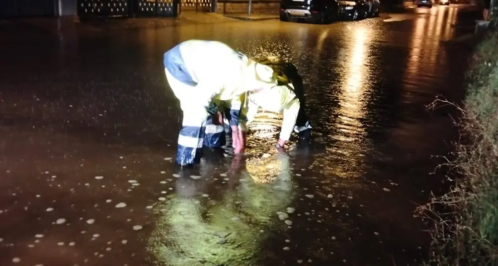 Maltempo, allagamenti e blackout a Tarquinia