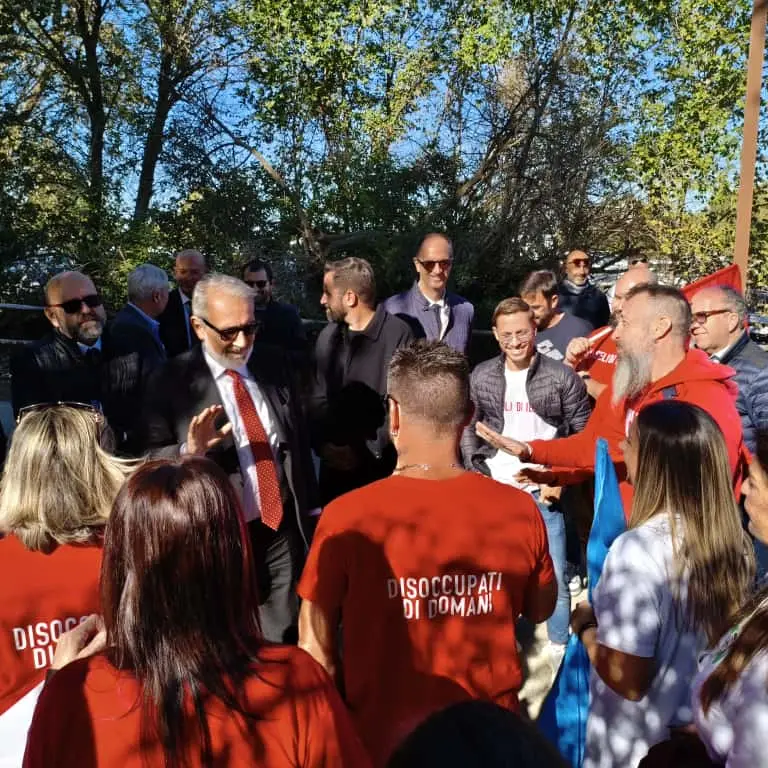 Nuova Sair, il presidente Rocca incontra gli Oss: «Non vi abbandoniamo»