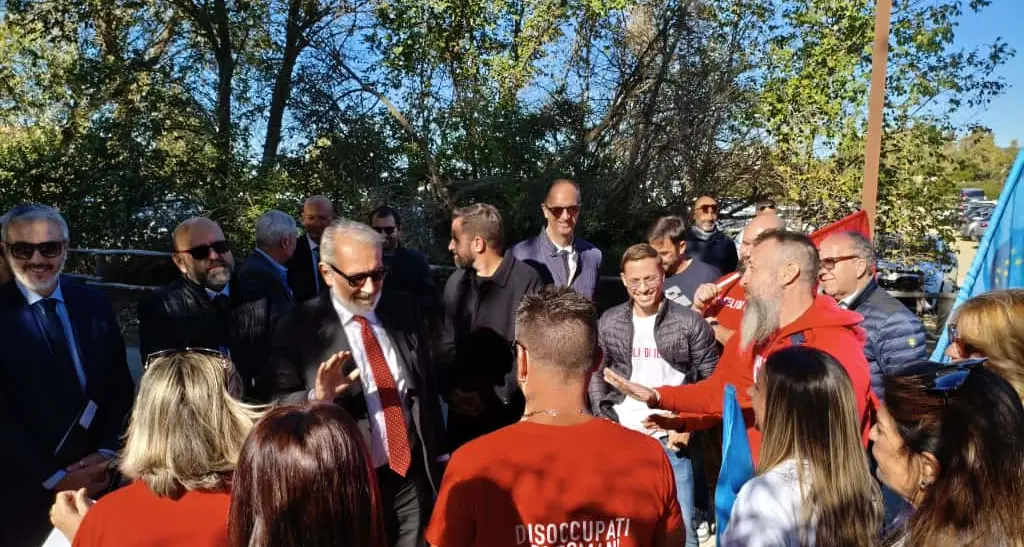 Nuova Sair, il presidente Rocca incontra gli Oss: «Non vi abbandoniamo»