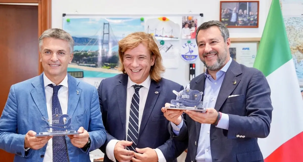 Oscar dei porti: il premio consegnato a Salvini e Rixi