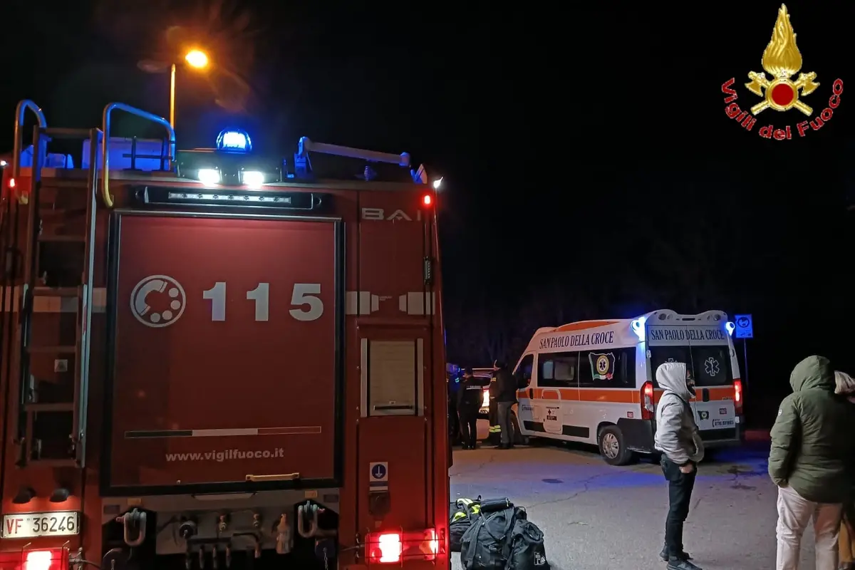 Si perdono per 5 ore alle Cascatelle: salvati da vigili del fuoco e carabinieri