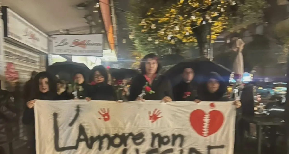 Violenza sulle donne, la pioggia non ferma il corteo – L’INTERVISTA