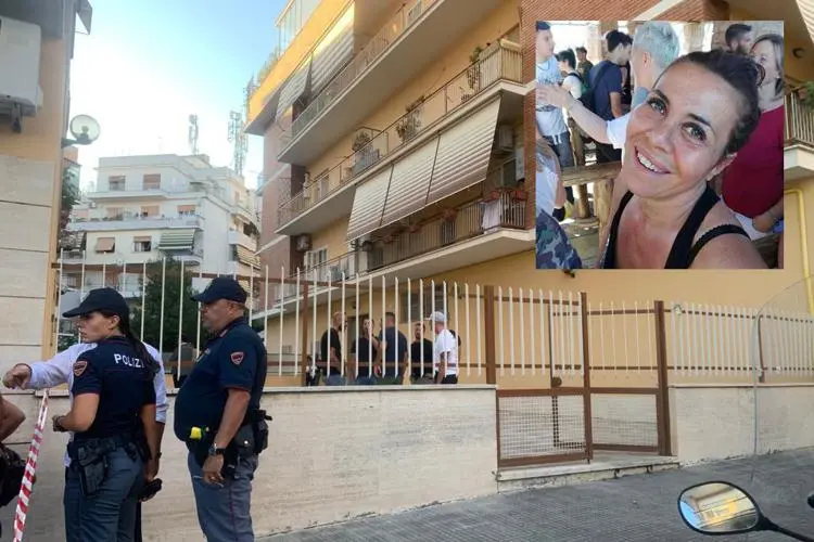 <p>L&#39;esterno del condominio dove &egrave; stata trovata la donna accoltellata. Nel riquadro Rossella Nappini (Foto Adnkronos e da Facebook)</p>\\n