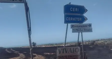Altro incendio in periferia: l’allarme degli abitanti di Cerveteri