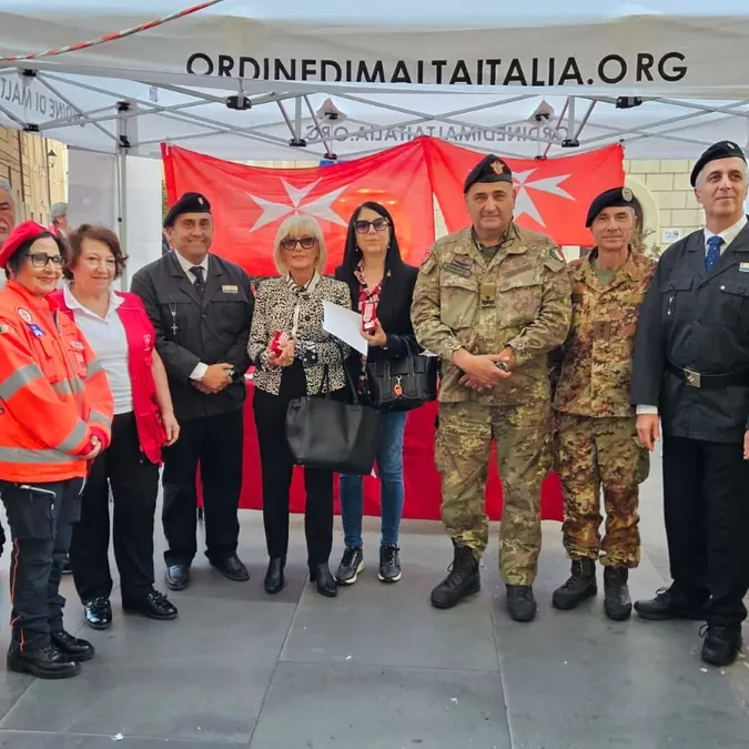 L’Ordine di Malta ringrazia Fondazione Cariciv e Caritas