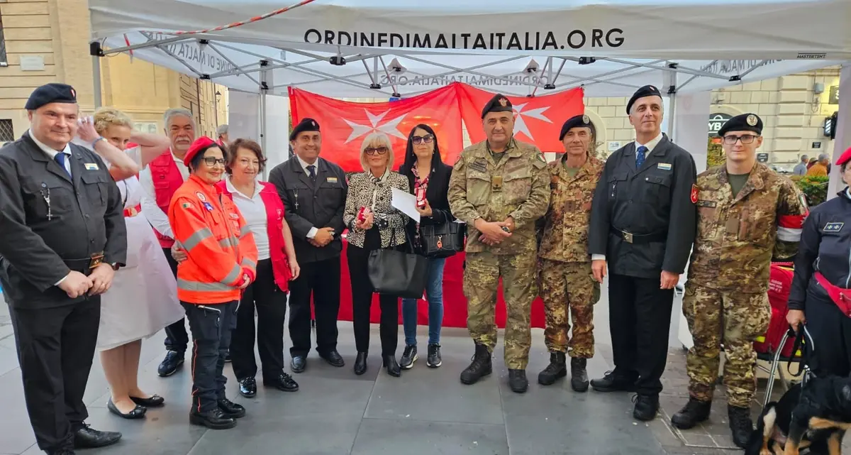 L’Ordine di Malta ringrazia Fondazione Cariciv e Caritas