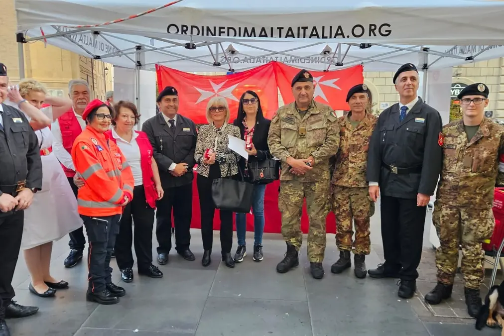 L’Ordine di Malta ringrazia Fondazione Cariciv e Caritas