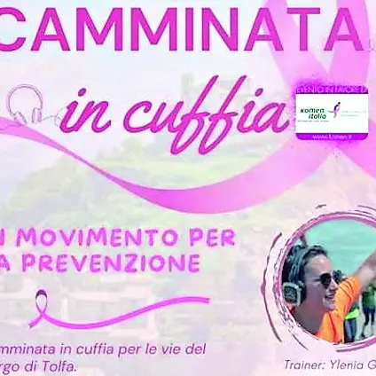 A Tolfa la “Camminata in cuffia”: in movimento per la prevenzione