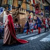 Sagra delle castagne, i palii in mostra
