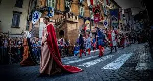 Sagra delle castagne, i palii in mostra