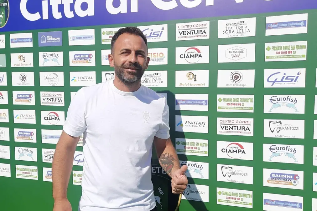 Il direttore sportivo del Citt\\u00E0 di Cerveteri Valerio Gnazi