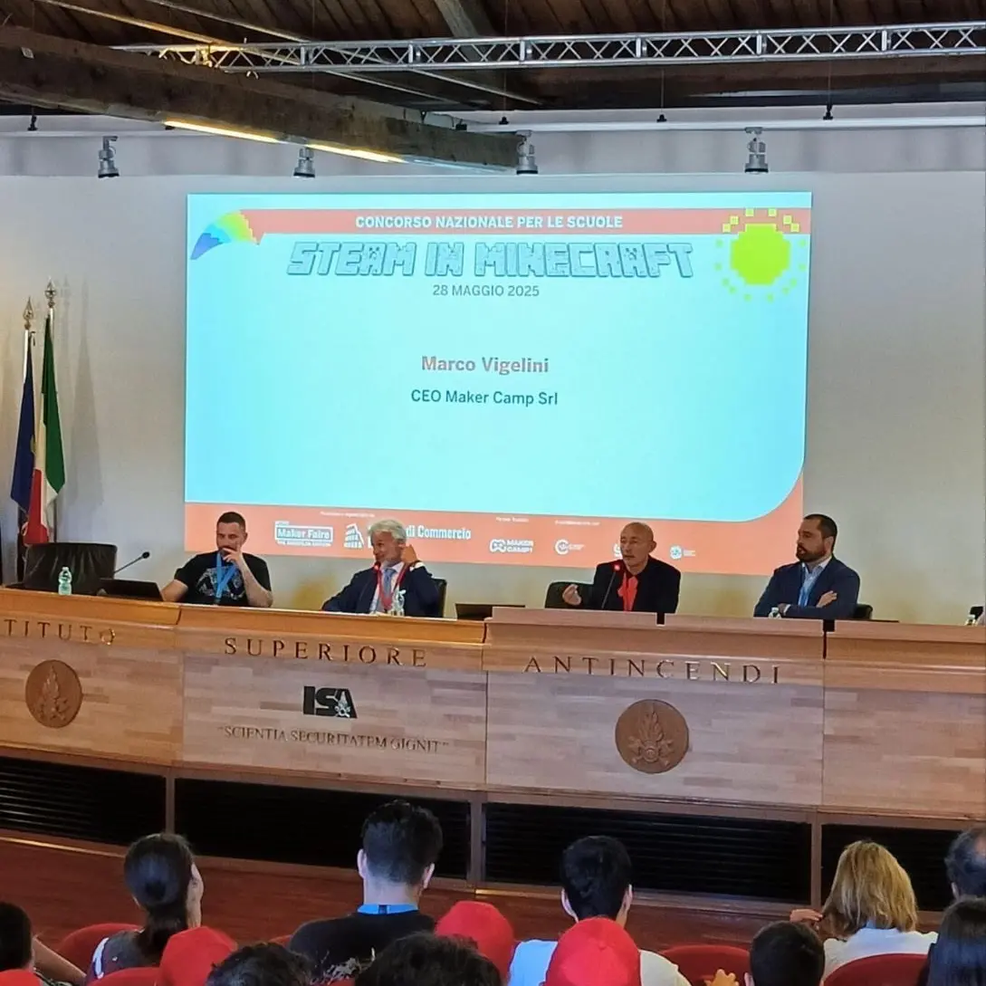 Minecraft, Intelligenza Artificiale e scuola: tra le finaliste nazionali anche Manziana e Civitavecchia