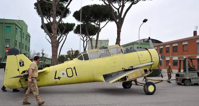 L’Aeronautica Militare compie 100 anni e al Ctr torna l’aereo giallo