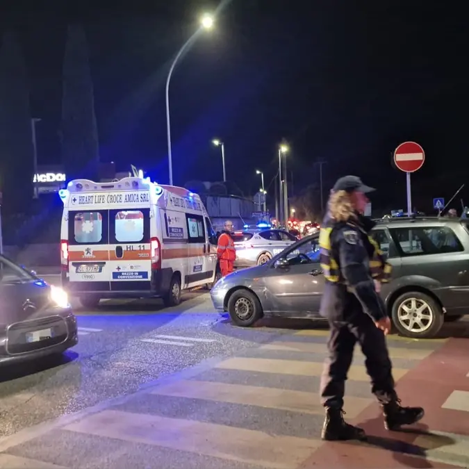 Viterbo, ragazza investita in via San Paolo