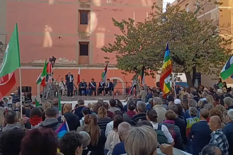 Pace e giustizia per Gaza, in tanti in piazza a Civitavecchia