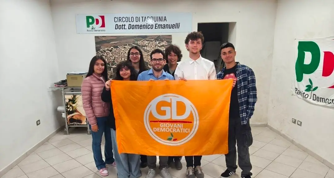 Tarquinia, Mattia Argentini primo segretario dei Giovani democratici