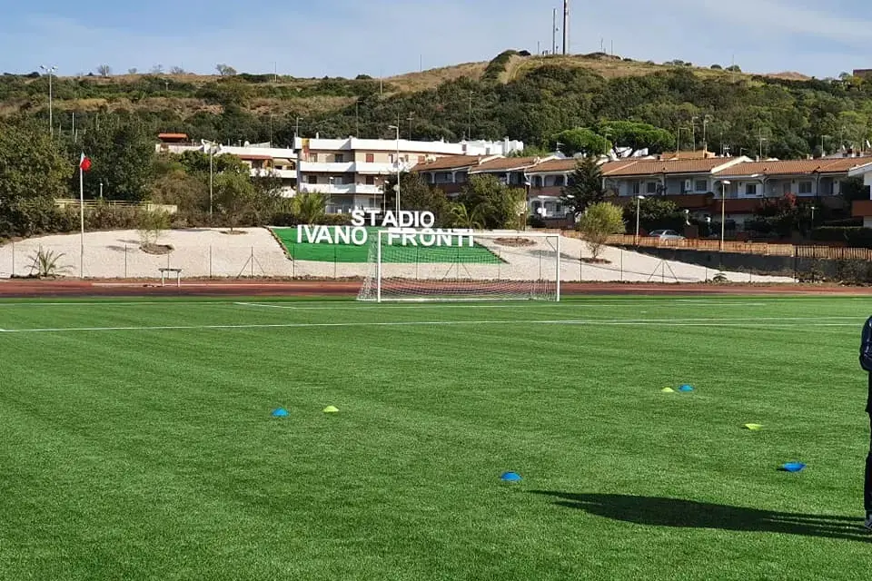 Lo stadio Ivano Fronti di Santa Marinella