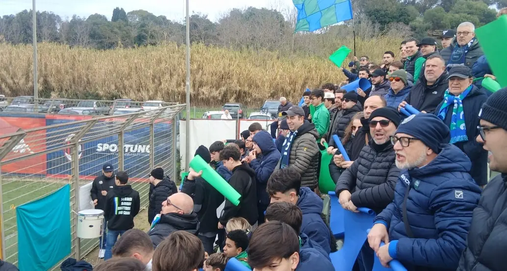 Lupi: «Una cornice di pubblico mai vista, grazie ai tifosi del Cerveteri»