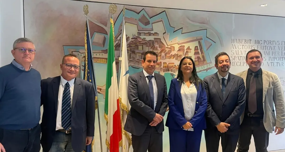 FdI, visita ufficiale al neo presidente dell’Adsp Latrofa