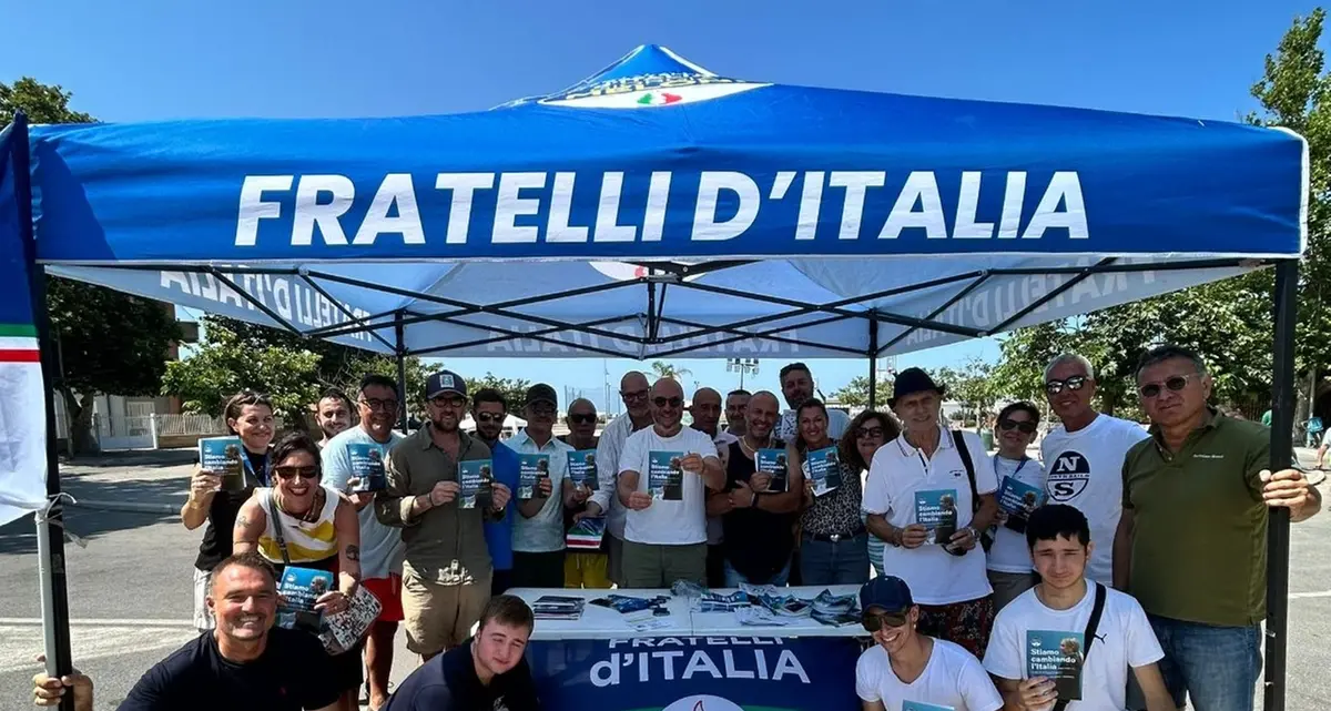 Gazebo Fratelli d’Italia: grande affluenza a Tarquinia e Montalto