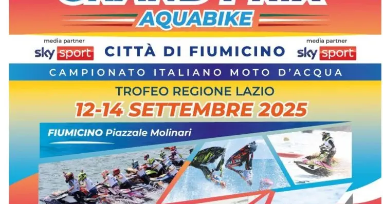 Fiumicino si prepara a un weekend di adrenalina: da venerdì il gran finale del campionato italiano Moto d’Acqua