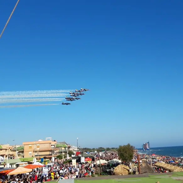 Ieri e oggi le prove dei Top Gun italiani, domani scatta l’Air Show