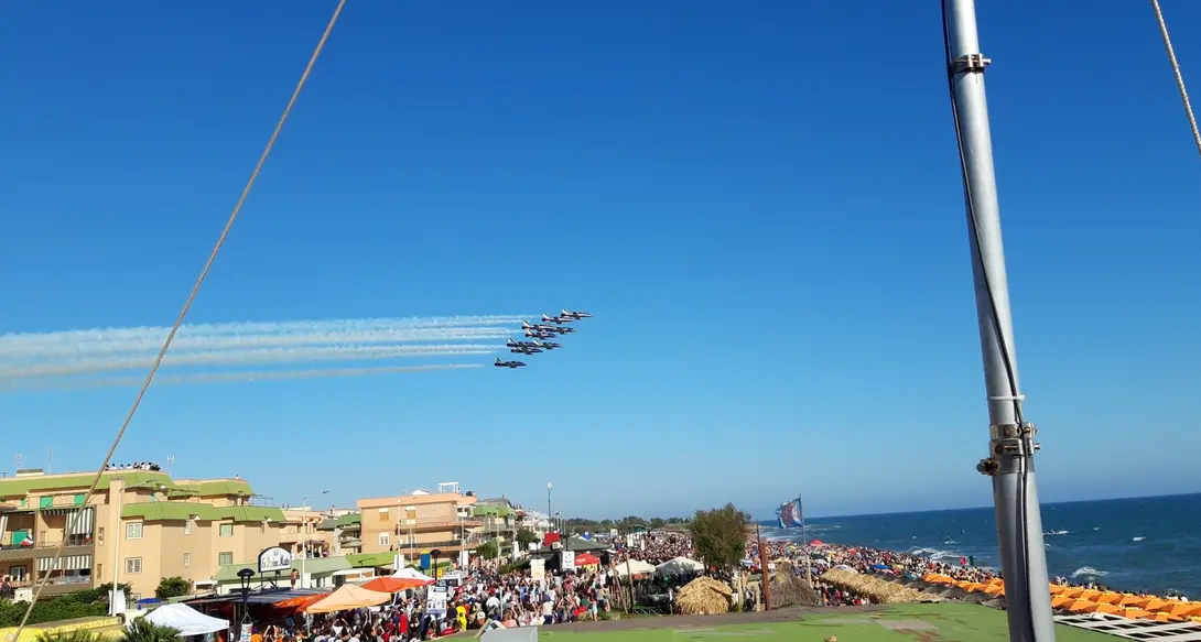 Ieri e oggi le prove dei Top Gun italiani, domani scatta l’Air Show