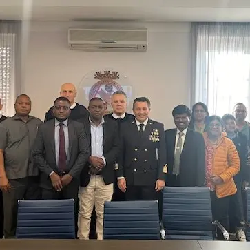 Delegazione internazionale in visita alla Capitaneria di porto di Civitavecchia