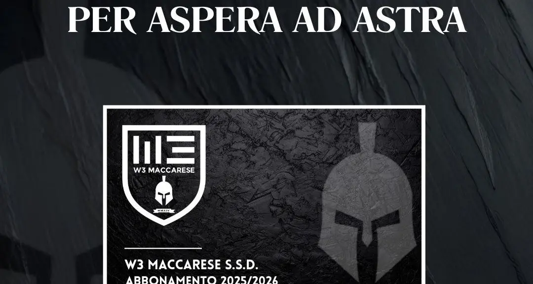 W3 Maccarese, aperta la campagna abbonamenti per il campionato di Eccellenza