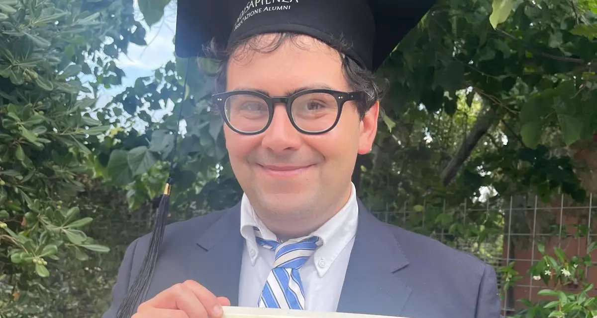 Emanuele Seretti, giovane eccellenza civitavecchiese premiata alla Sapienza