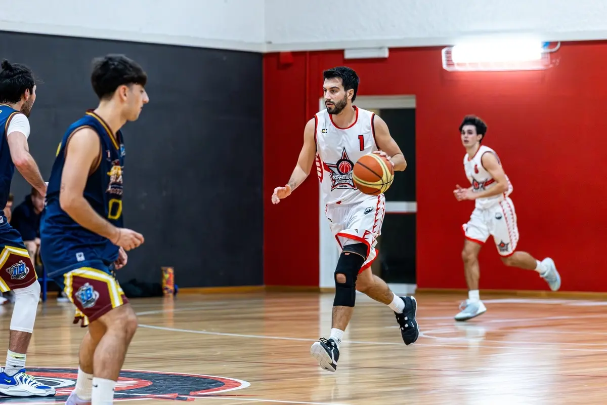 Mattia Norcino durante una fase di gioco