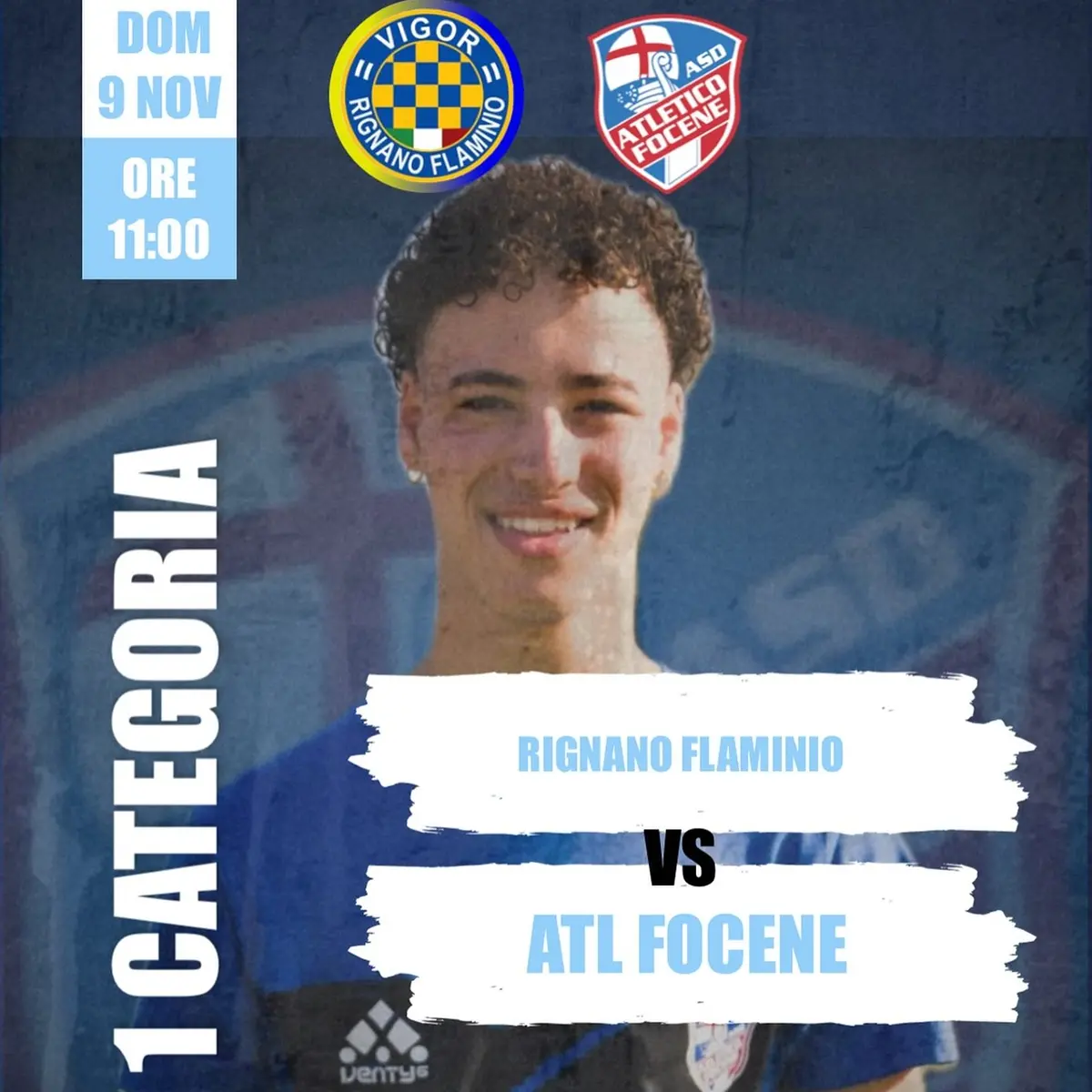 Atletico Focene di scena sul campo della Virtus Rignano Flaminio