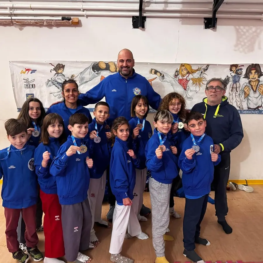 Taekwondo Civitavecchia, un momento da incorniciare