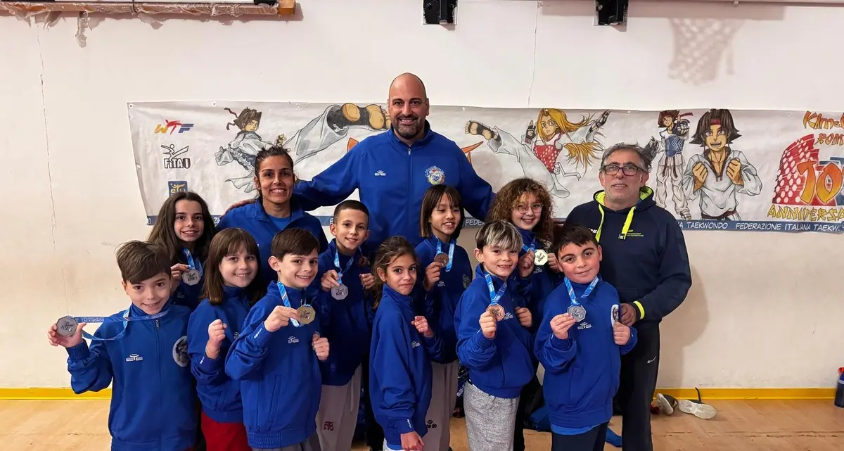 Taekwondo Civitavecchia, un momento da incorniciare