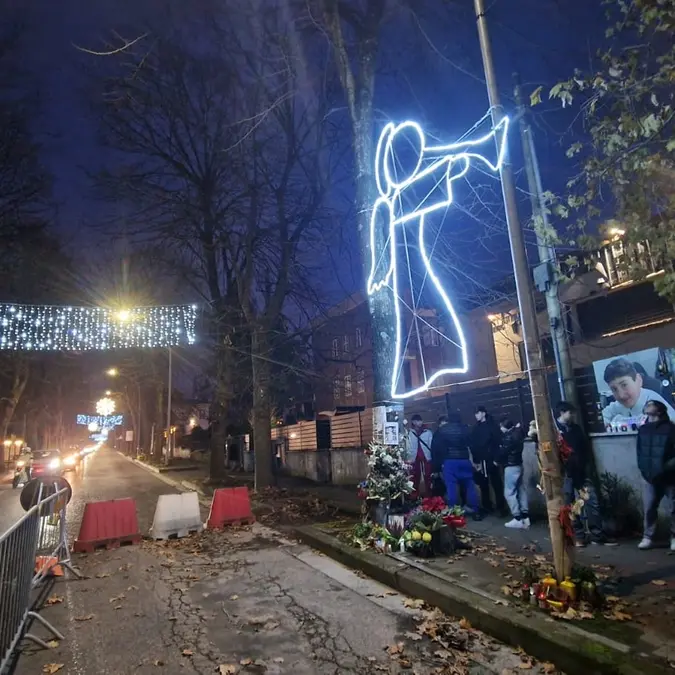 Viterbo: un angelo luminoso per ricordare Leonardo Cristiani