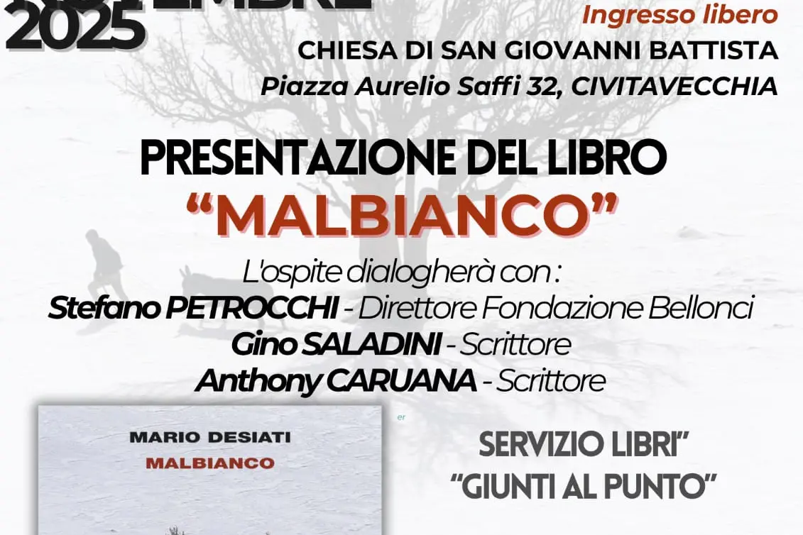 Mario Desiati a Civitavecchia con Book Faces