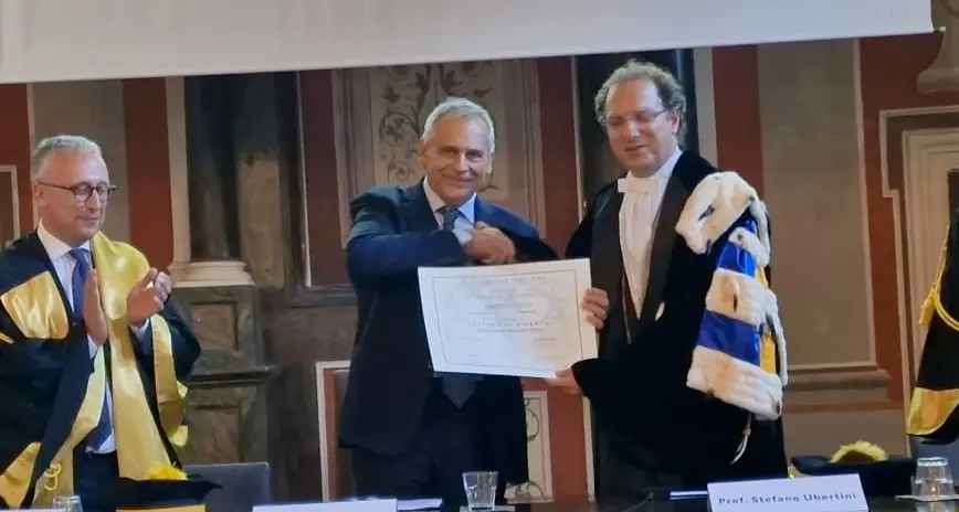 Università della Tuscia, dottorato honoris causa per Lamberto Giannini
