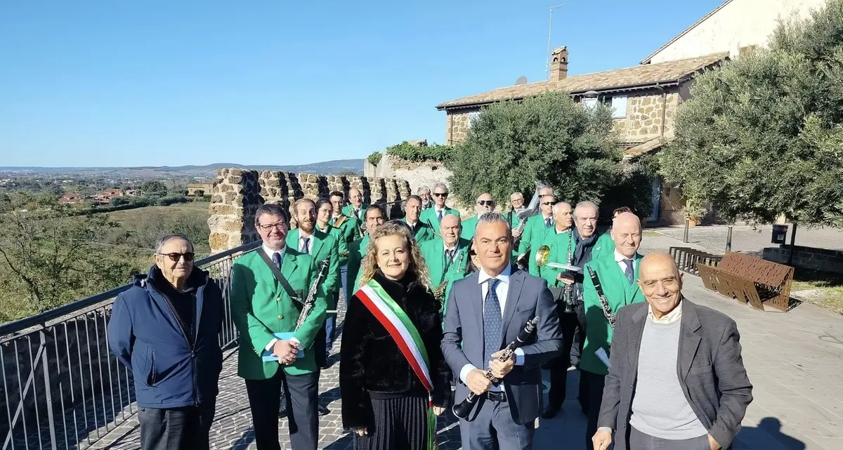 Il Gruppo bandistico Cerite rende omaggio a Santa Cecilia