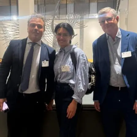 La delegazione di Civitavecchia a Bruxelles con il gruppo ECR