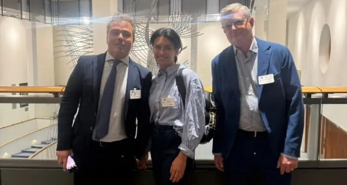 La delegazione di Civitavecchia a Bruxelles con il gruppo ECR