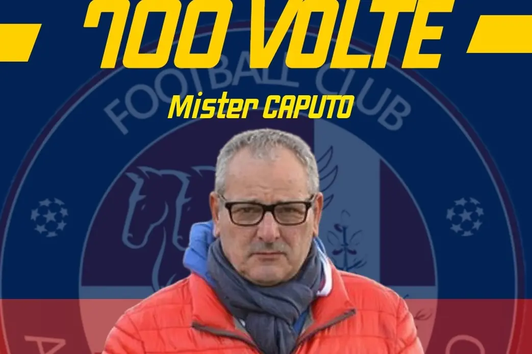 700 volte mister Paolo Caputo