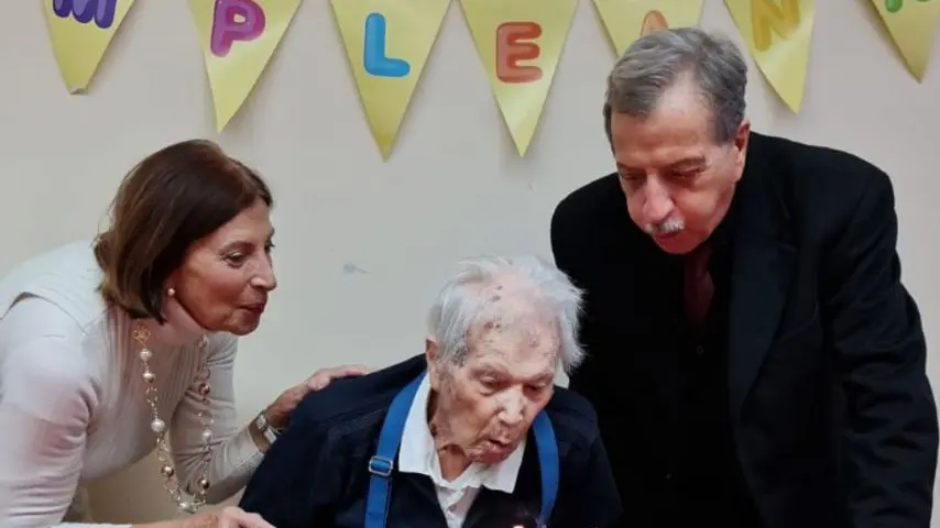 Aldo Giaccone compie 108 anni