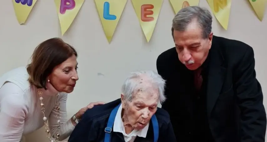 Aldo Giaccone compie 108 anni