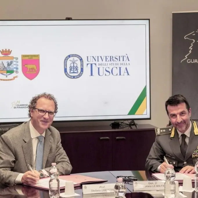 Guardia di Finanza e Università degli Studi della Tuscia di Viterbo insieme per l’attivazione di specifiche attività formative