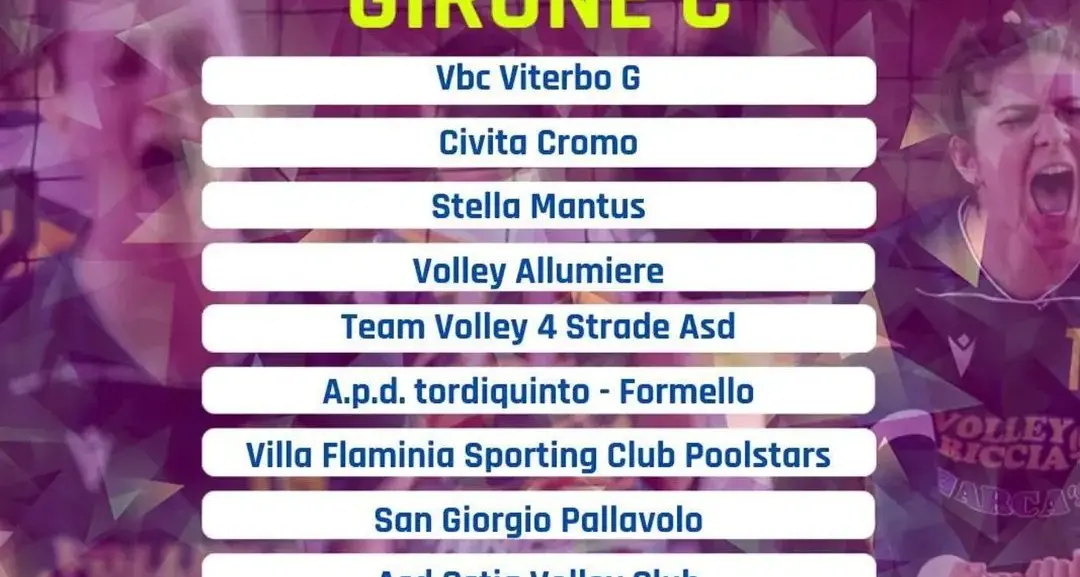 San Giorgio: la formazione femminile sorteggiata nel girone C