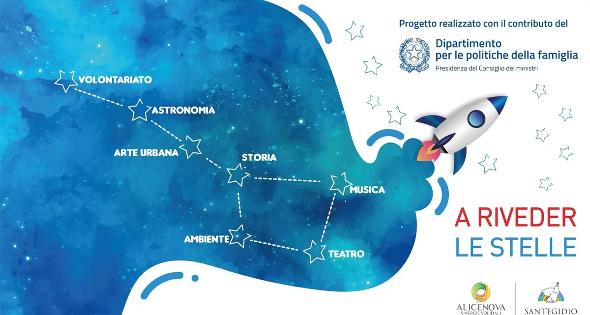 A riveder le stelle: Alicenova e Sant’Egidio contro la povertà educativa
