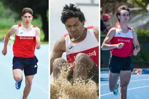 Da sinistra Pietro Belcapo, Lohajit Botticelli e Matteo Cianchelli