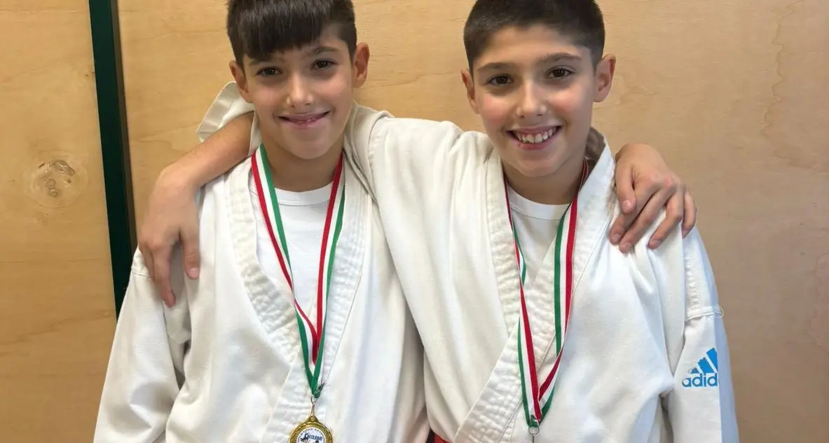 La Mabuni ha i gemelli della medaglia: Emanuele e Valerio Giordano