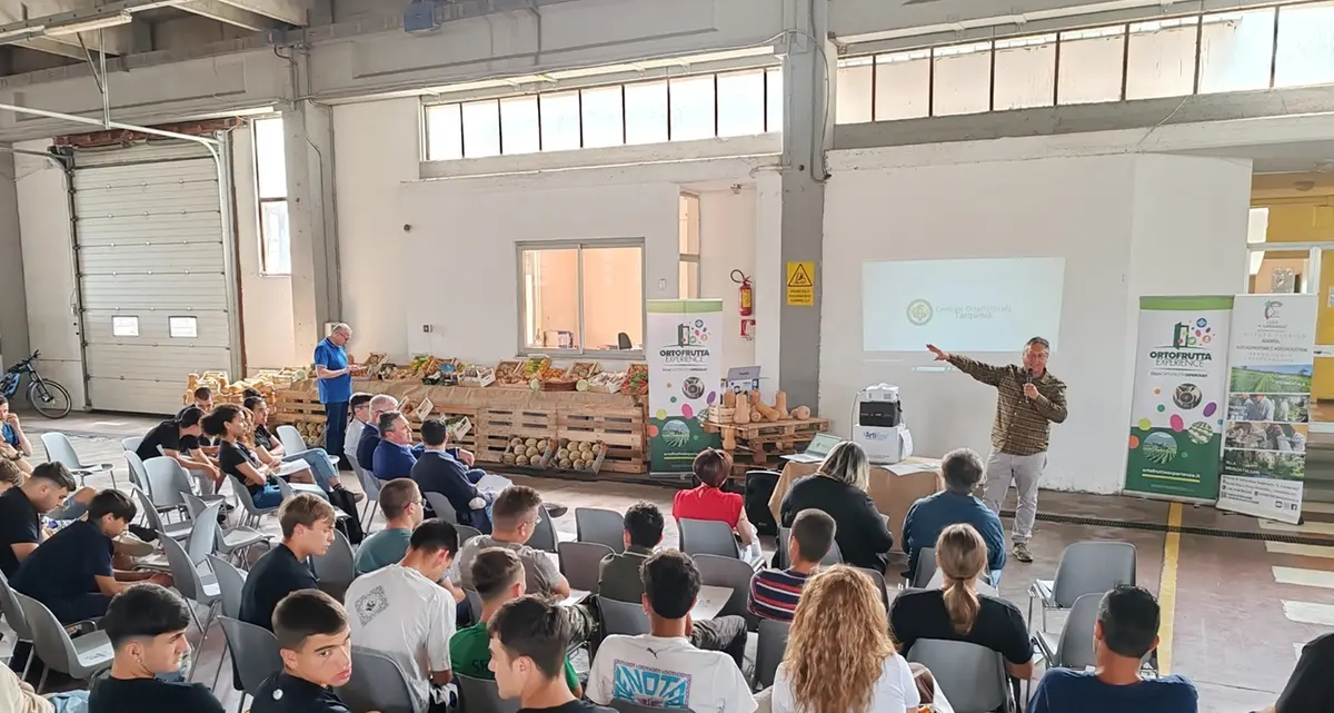 Tarquinia, la Centrale Ortofrutticola ha aperto le porte a studenti e istituzioni